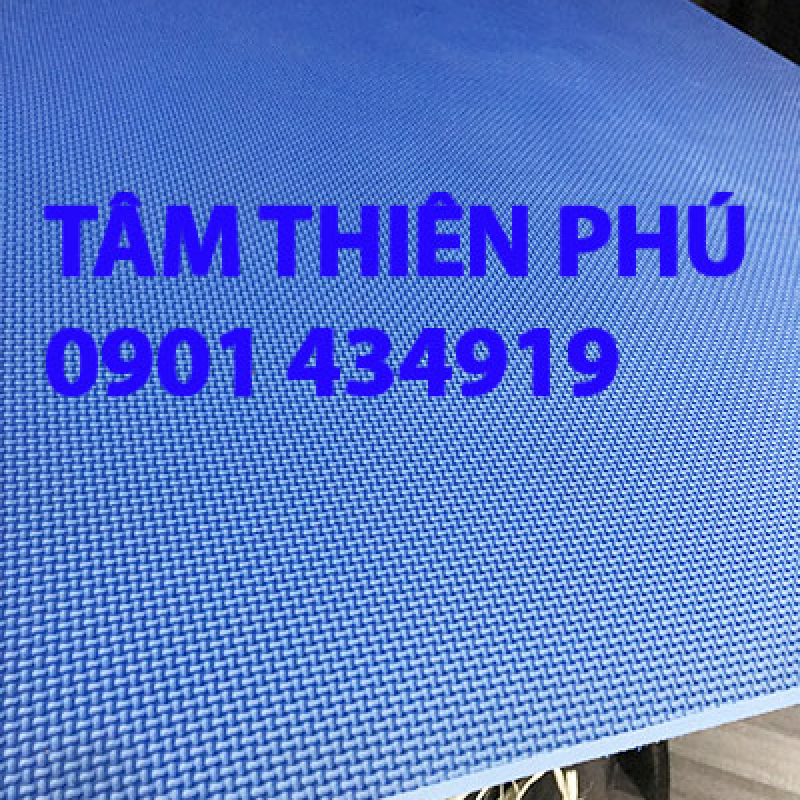 Tấm mút eva xanh dương có vân