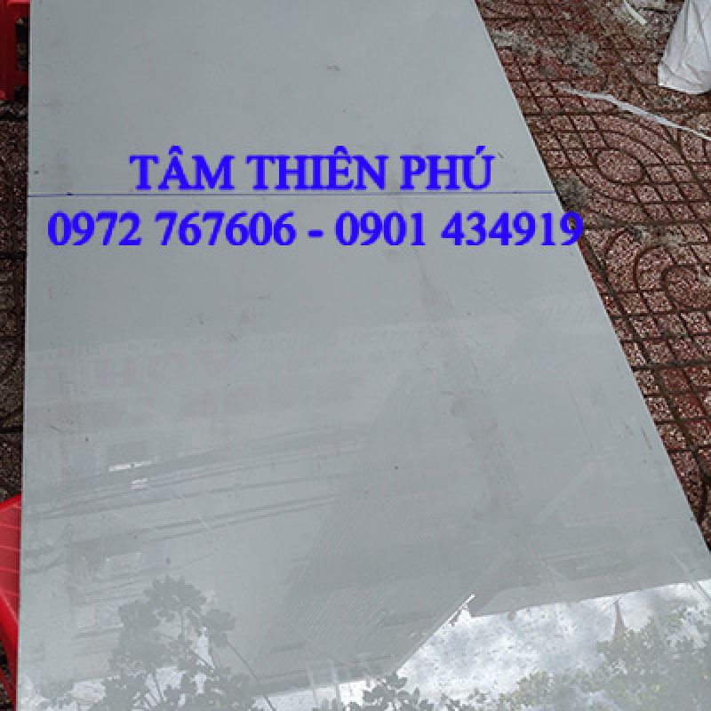 Tấm nhựa PVC màu xám 5ly - 5mm - 5li
